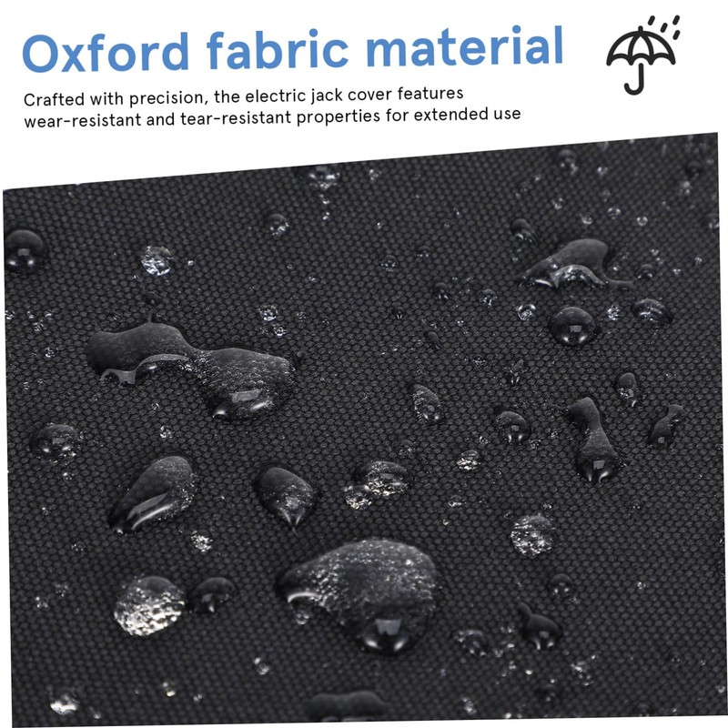 FUNOMOCYA Rv Trailer Accessories Waterproof Cover Oxford Fabric Jack Cover