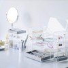 MUJI 18958207 Acrylic Necklace and Earring Stand, Approx. Width 2.6
