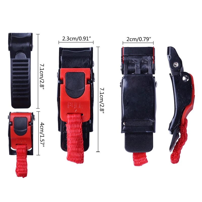 Speed Clip Helmet Buckle Chin Strap Pull Quick Release Buckle,ABS