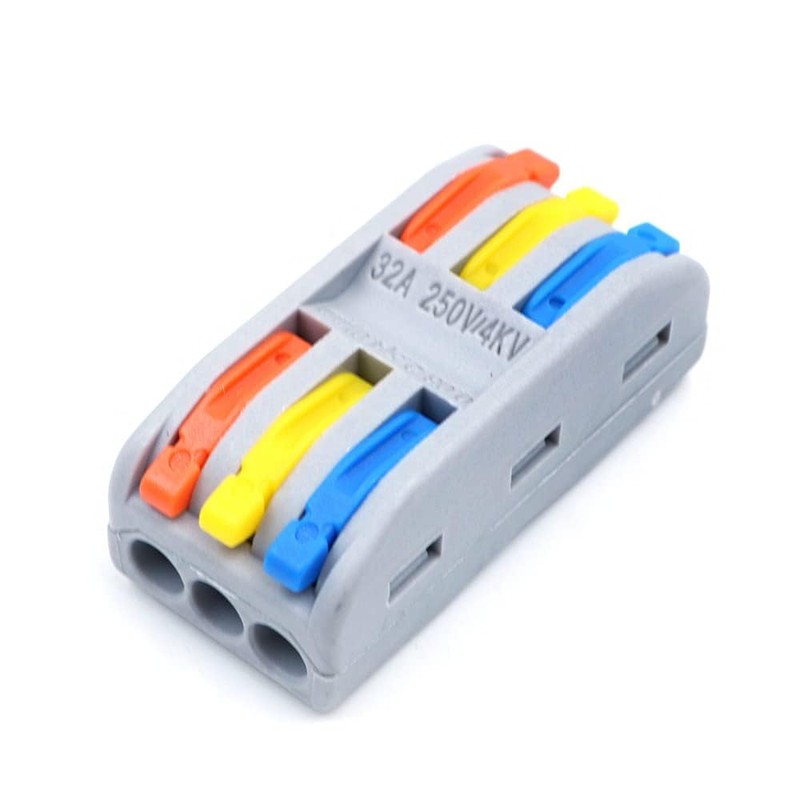 ZONADAH 2 Pack Y-Type 3-Way IP68 Waterproof Electric Cable Wire