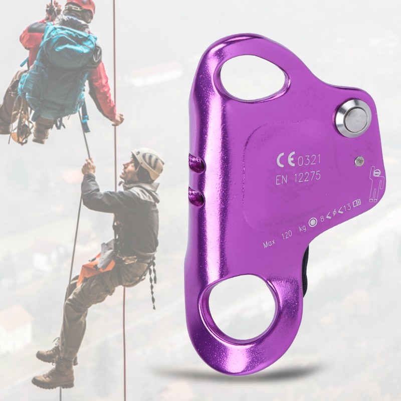 Aviation Aluminum Outdoor Rock Climbing Ascender Mountaineering Anti‑Fall Riser Equipment