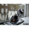 TERF® Traditional Polished Chrome Sash Window Lock Fastener Brighton Pattern