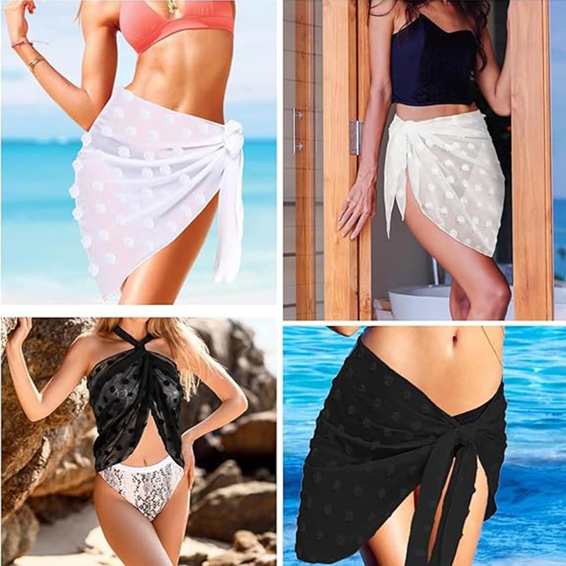 2 pezzi Pareo Donna Spiaggia - Bikini Rock, telo mare