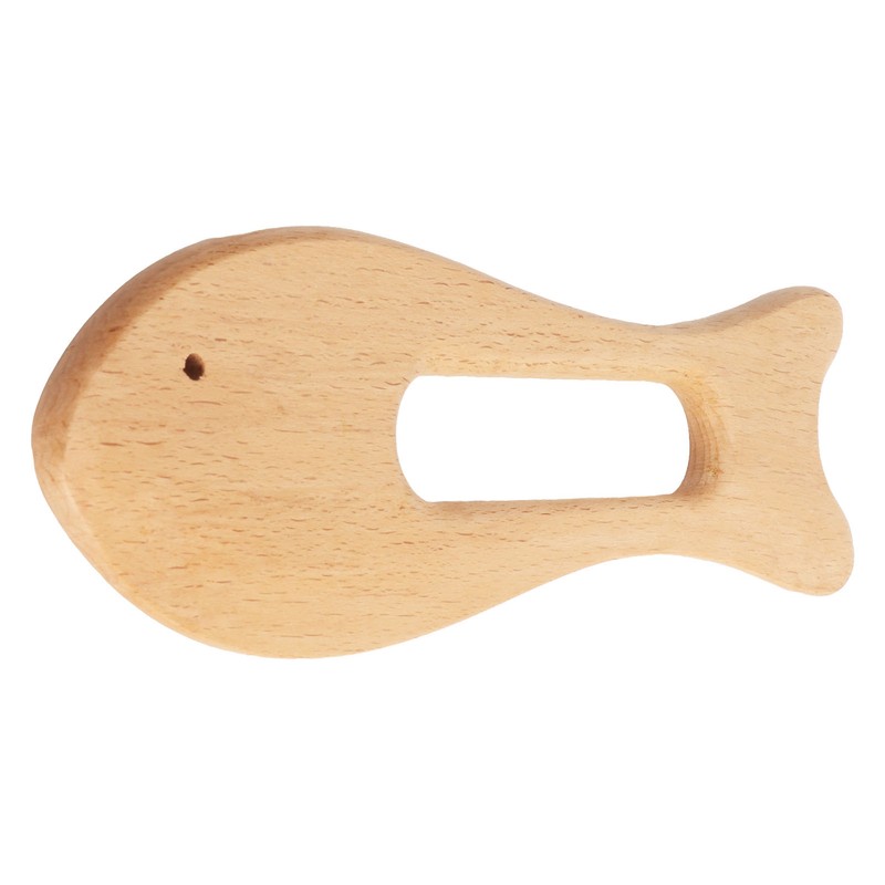 2Pcs Wooden Gua Sha Board Fish Shape Polished Beech Sturdy