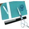 Awans Professional Hairdressing Barber Salon Scissors, Stainless Steel Sharp Razor