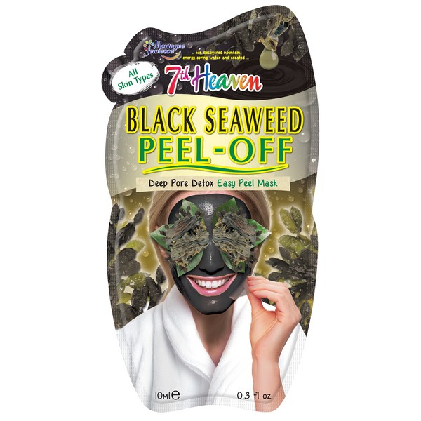 7th Heaven Black Seaweed Peel-Off Mask Sachet 10ml