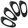 APPERFiT Interior Door Handle Bezel Trim Cover (4pcs) Compatible with