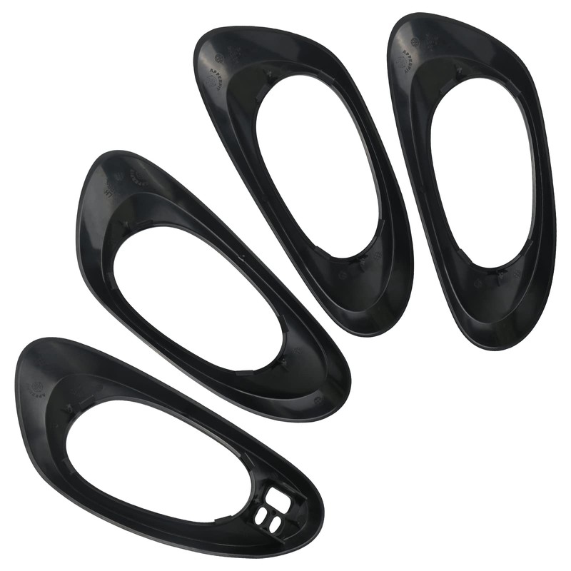 APPERFiT Interior Door Handle Bezel Trim Cover (4pcs) Compatible with