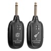 Wireless Guitar System 20Hz to 20KHz UHF Rechargeable Guitar Transmitter