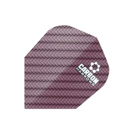 Harrows Carbon Dart Flights | 5 x sets Darts Flights (15 Flights Total) I 100 Micron Dart Flights I Premium Extra Strong Made in UK I Professional Darts Accessories I Pink Dart Flights