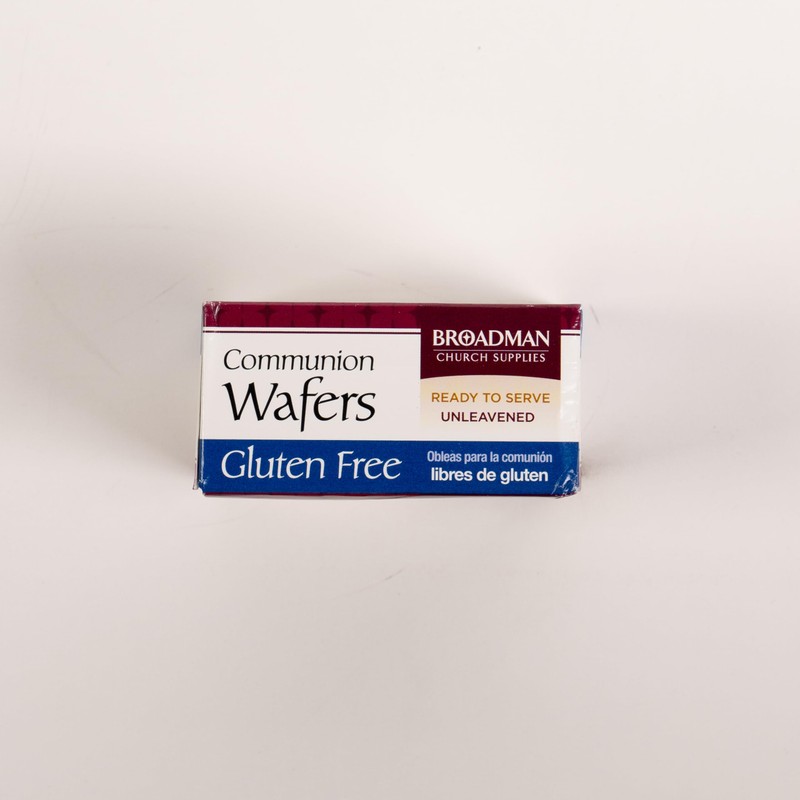 Broadman Church Supplies Communion Wafer, Gluten Free, 50 Count