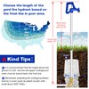 3.25FT Frost Proof Yard Hydrant,Freezeless Frost Free Outdoor Water Hydrant,3/4"