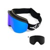 Actics Falcon 1 Black Ski Goggles with NASA-Engineered Revo Interchangeable