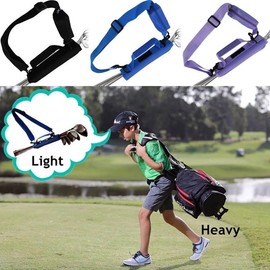 JFOLKS (Comfortable for Practice, Rounds, Ideal for Self-Play) Lightweight & Durable Golf Club Case, Golf Bag, Compact Storage, Waterproof, Function, Easy to Carry, Club Holder, Shoulder Strap