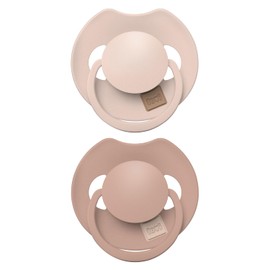 Difrax Lovi Dynamic Dummy 0 to 6 Months - Beige & Brown - Pack of 2