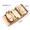 Hebilla de cinturón de trinquete ajustable de 40 mm, solo