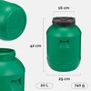 Garronda Wide-Neck Barrel 20 Litre Plastic Container with Lid GD-0142