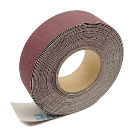 320 Grit Sandpaper Rolls 2.5 cm x 8 m Sandpaper Aluminium Oxide Sandpaper Roll Emery Cloth for Wooden Furniture Finishing Metal Grinding Automotive Polishing