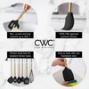 COOK WITH COLOR Silicone Cooking Utensils, Kitchen Utensil Set, Easy