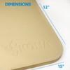 Kona Gourmet 15"x12" Rectangle Cordierite Pizza Stone