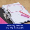 Oxford Premium A4 Lever Arch File, Pink Single Folder, Heavy