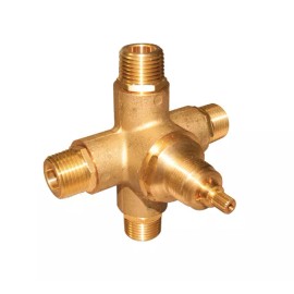 Santec Luxury Brand Santec SA3WAY20 3-Way Wall Mount Diverter Rough Brass Material New!