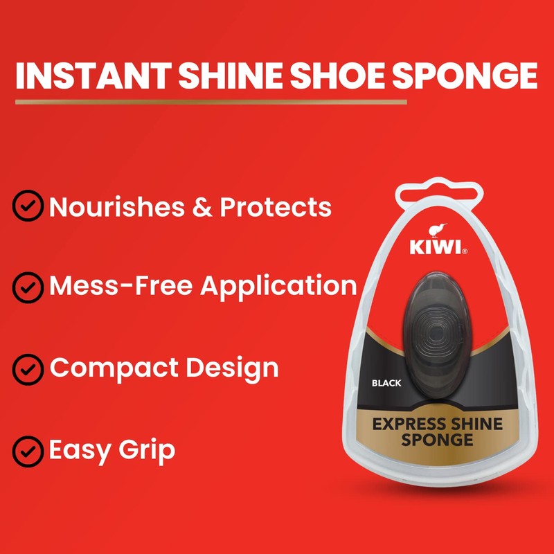 Kiwi Express Sponge Black