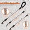 Mengbei tribe Double Dog Leash, Dual Dog Leash, 360° Swivel