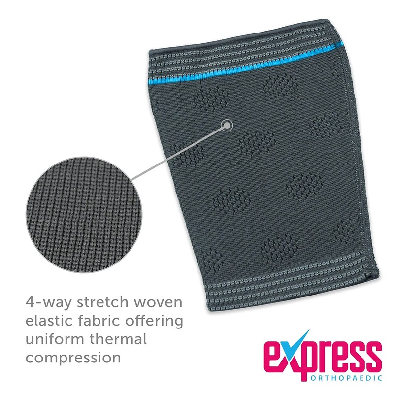 Express Orthopaedic® Medically Approved Calf Compression Sleeve – Woven Elastic
