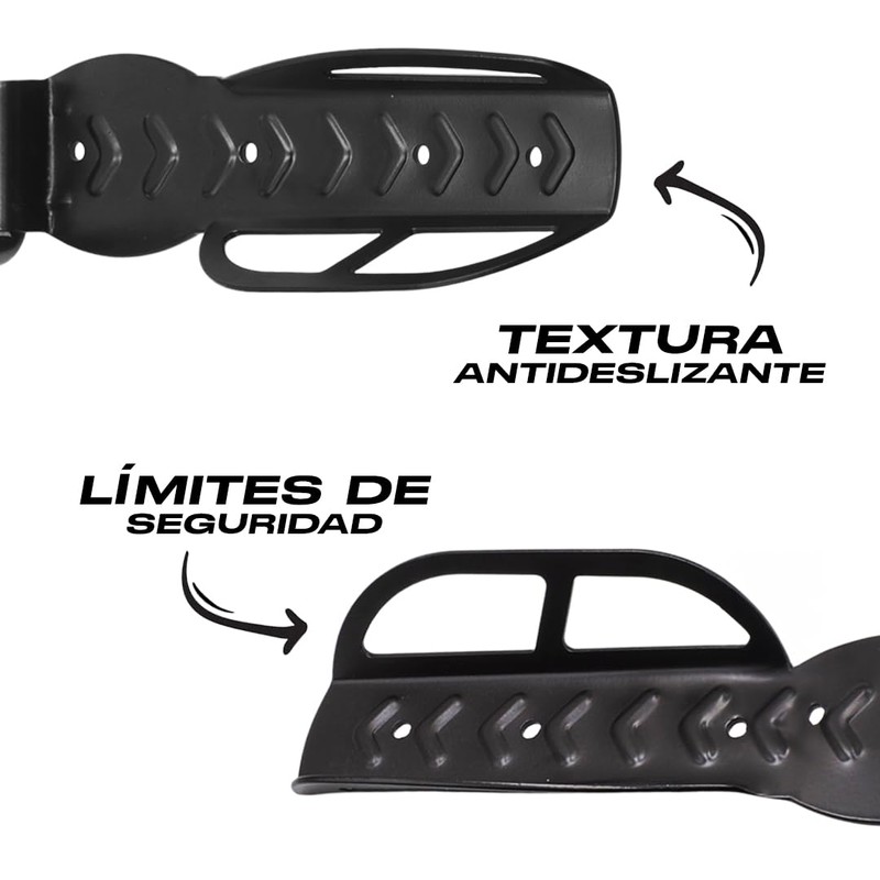 Soporte de Gancho de Acero para Colgar Bicicleta en la