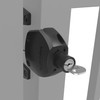 D&D Technologies LL3ABL LokkLatch Gate Latch with External Access Button,