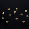 AIEX 12pcs/6 Pairs 14k Gold Replacement Secure Ear Locking for