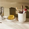Alessi Birillo PL03 W - Bicchiere Portaspazzolino di Design in