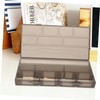 Healvian 1pc Hairdressing Tool Organizer Clipper Storage Box Razor Holder