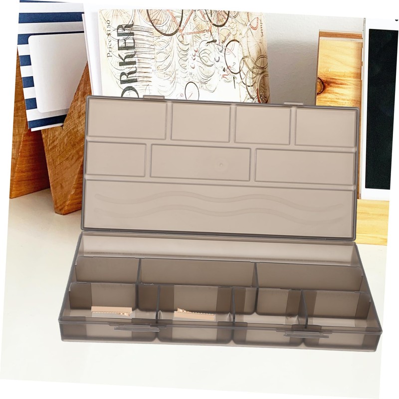 Healvian 1pc Hairdressing Tool Organizer Clipper Storage Box Razor Holder