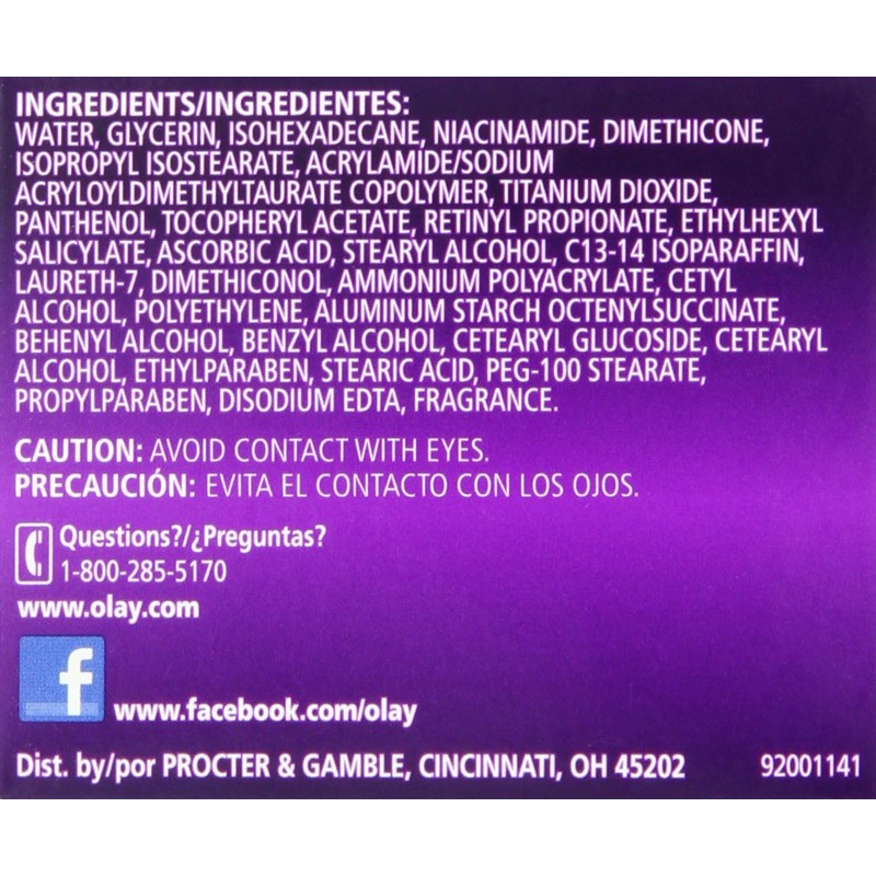 Olay Age Defying Anti-Wrinkle Night Face Cream 2 Oz