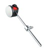 Drum Beater Hammer Metal Handle Round White Felt Head Perfect
