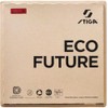 STIGA 1712190119 Table Tennis Rubber Control Grip Eco Future Black