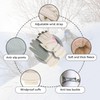 Feelorna Ski Gloves for Women, Winter Touchscreen Waterproof Warm Snow