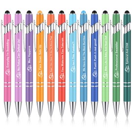Gilprop 12 Pcs Labor and Delivery Nurse Pens Funny Nurse Pens, Gifts for Medical Assistants Office supplies(Colorful,Classic)