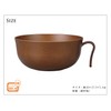 Woody 4512951116946 Donburi Bowl with Handle, Light Brown