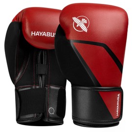 Hayabusa E1 Boxing Gloves for Men and Women - Red/Black, 14oz