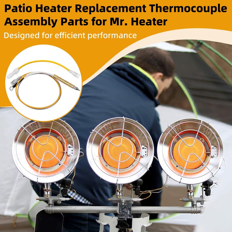 F237349 Heater Thermocouple Assembly Compatible with Mr. Heater Tank Top