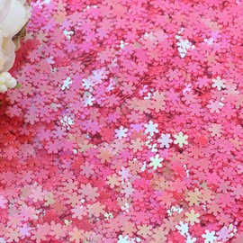 Mesiyun Nail Art 3D Glitter Sequins Nails Shining Flakes Acrylic Powder Dust Chunky Flake for Nails Decoration Manicure Tips 12Colors (12 Colors Snowflake Sequin)