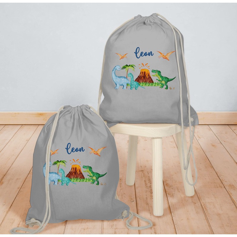 Geschenk mit Namen personalisiert by Shirtracer - Gym Bag Backpack