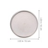 TEHAUX 20pcs Flat Round Brooch Pins - 30mm Stainless Steel