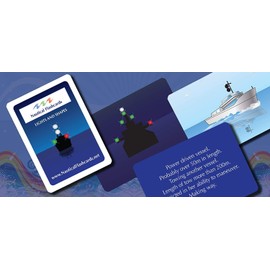Nautical Flashcards - Lights & Shapes for Boating & Sailing