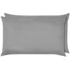 NIYS Standard Pillowcases Pair, (Grey)