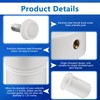 FANOVO Pool Umbrella Sleeve Stabilizer-Fits 1.5" & 1.35" Umbrella Poles,