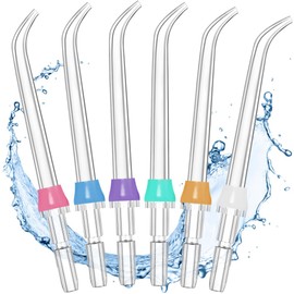 Compatibles con el Irrigador Oral y el Hilo Dental Para Waterpik, Para Waterpik Cabezales de Repuesto, Puntas de Repuesto para Waterpik Water Flosser, Puntas para Quitar Placas de Agua para Waterpik, Compatibles con el Irrigador Oral y el Hilo Dental par